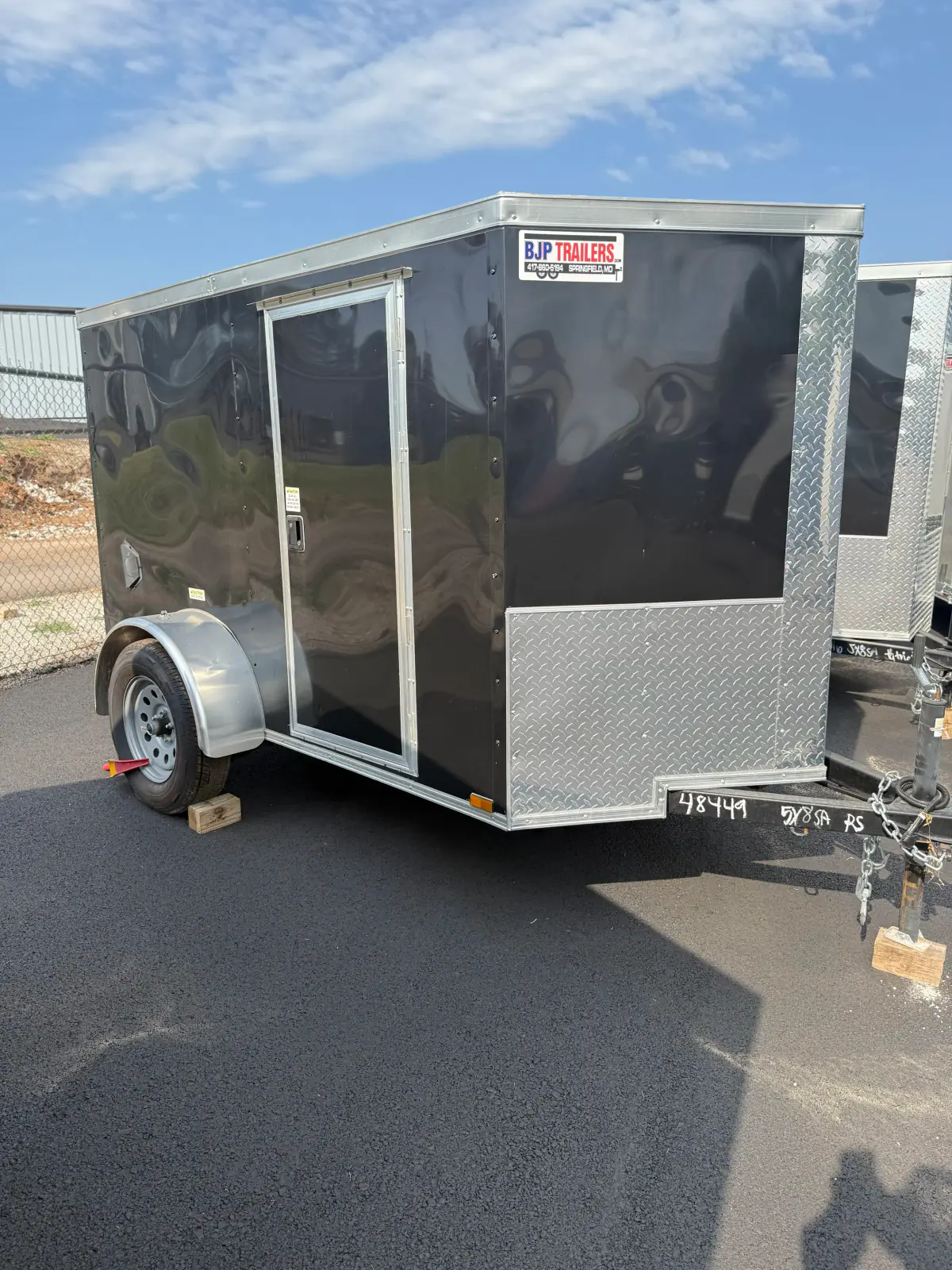 5×10SA - Cargo Trailer - Vin#53264 — exterior view